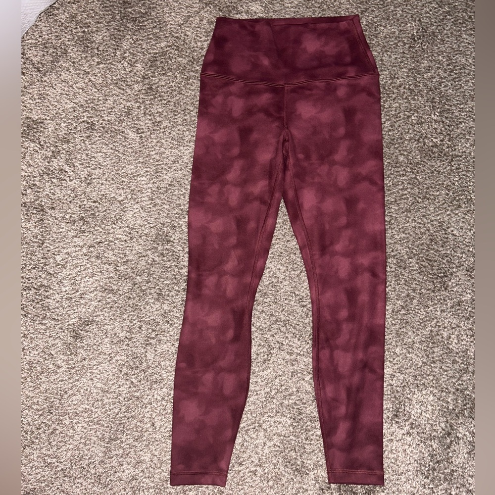 Yogalicious Maroon Active Leggings